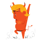 Devil Trump emoji