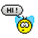 Hi Wave emoji