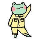 Frog Jammies emoji