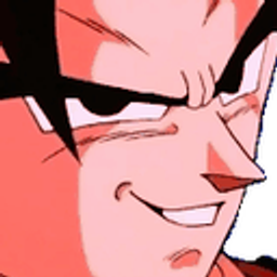 Gokuevilsmile emoji