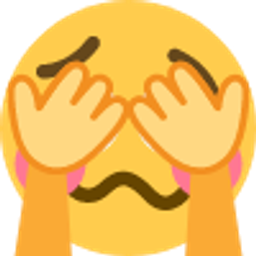 Flush Hide emoji