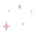 Pinkstarry emoji