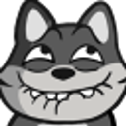 Smugwolf emoji