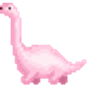 Dinopink emoji