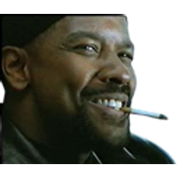 Trolling Denzel Ciggy emoji