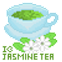I Heart Jasmine Tea emoji