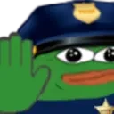 Peepostop emoji