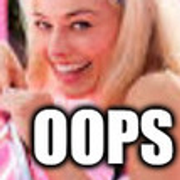 Barbieoops emoji