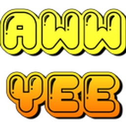 Aww Yee emoji