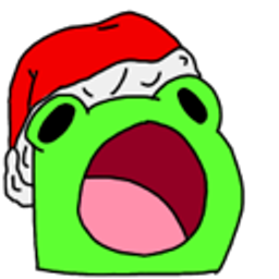 Froggyxmas emoji