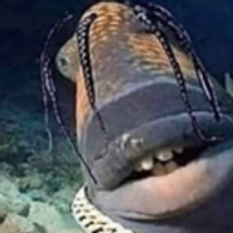 Shark Smile Teeth emoji