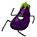 Eggplant Dance emoji