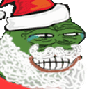 Pepeclaus emoji