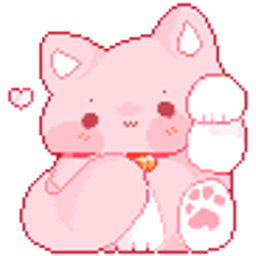 Hi Mishi Pink emoji