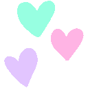 Hearts Pastel emoji