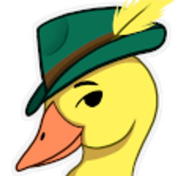 Fedora Duck emoji
