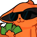 Kurama Money Animated emoji