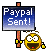 Paypal Sent emoji