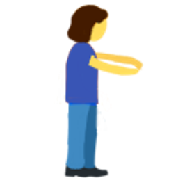 Socialdistancinghugleft emoji