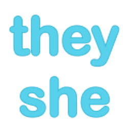 Pronouns They She emoji