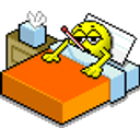 Sick In Bed emoji