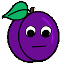 Plum Cry emoji