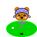 Bear Golf emoji
