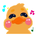 Jammin Duck emoji
