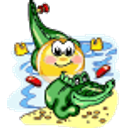 Alligator Ride emoji