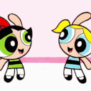 Powerpuff High Five emoji