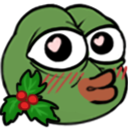Pepe Mistletoe emoji