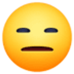 Expressionless emoji