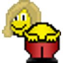 Mooning Girl emoji