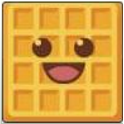 Waffle Cute emoji