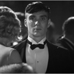 Man Tuxedo Serious Face emoji
