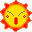 Yawning Sun emoji