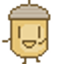Acorn Happy emoji