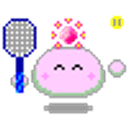 Pinkkao Tennis emoji