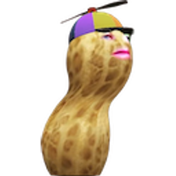 Burnt Peanut Spinny Hat emoji