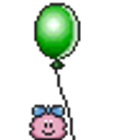 Knuddels Balloon Girl emoji