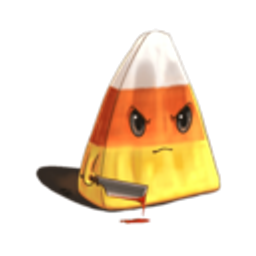 Evil Candycorn E emoji