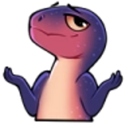 Purpleraptor emoji