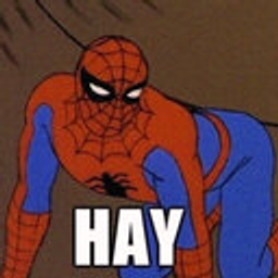 Hey There Spiderman emoji