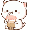 Mochi Cat Boba emoji