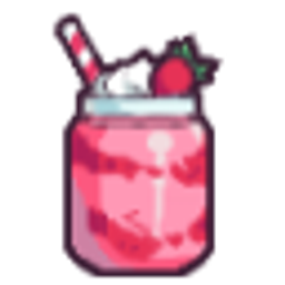 Strawberrysmoothie emoji