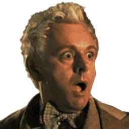 Aziraphale Gasp Goodomens emoji