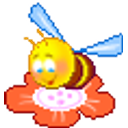 Bee Flower emoji