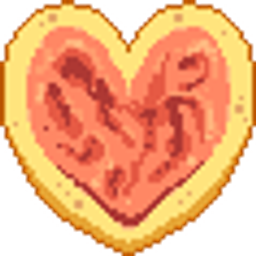 Heart Cookie emoji