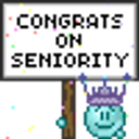 Congrats On Seniority emoji