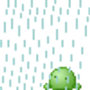 Raining Emojis emoji